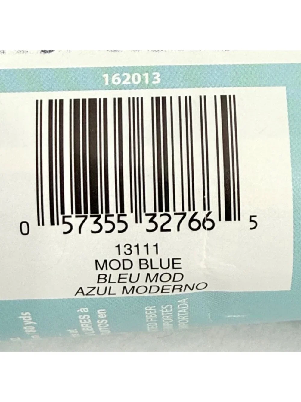 Bernat Handicrafter Cotton Yarn Mod Blue 100% Cotton Medium Weight 4 New Skeins